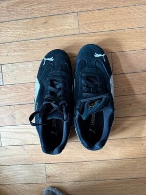 Puma Black Speedcat Suede Sneakers